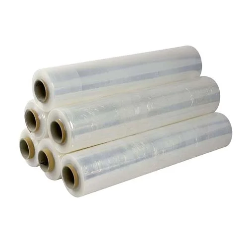 სტრეჩ ფირი - პალეტების შესაფუთი ცელოფანი 23მკ*50სმ*200მ